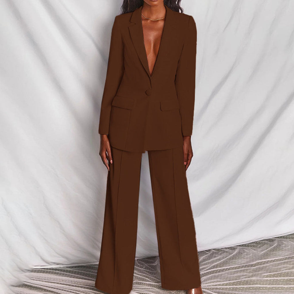 Lara - Elegante blazer y pantalones
