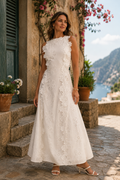 Della | Elegante Maxi Vestido Bordado