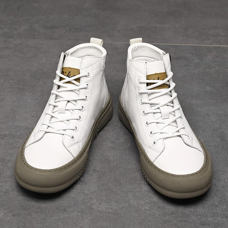 Miguel™ – Zapatillas altas de cuero sintético