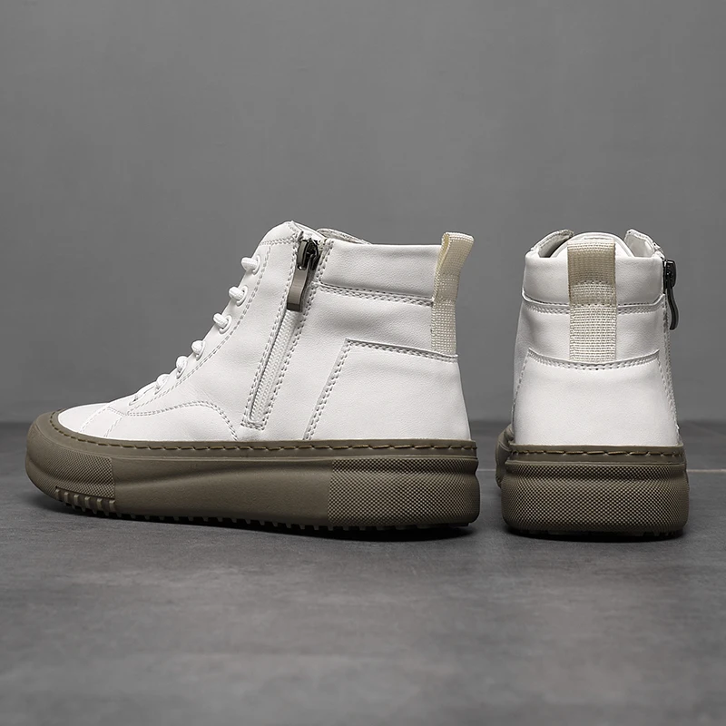 Miguel™ – Zapatillas altas de cuero sintético