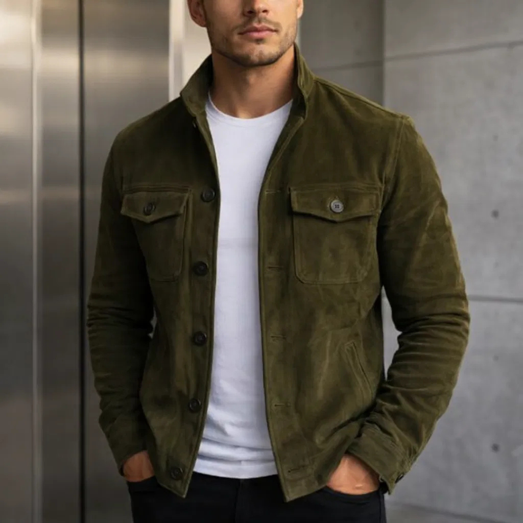 Julián | Chaqueta de Ante Premium