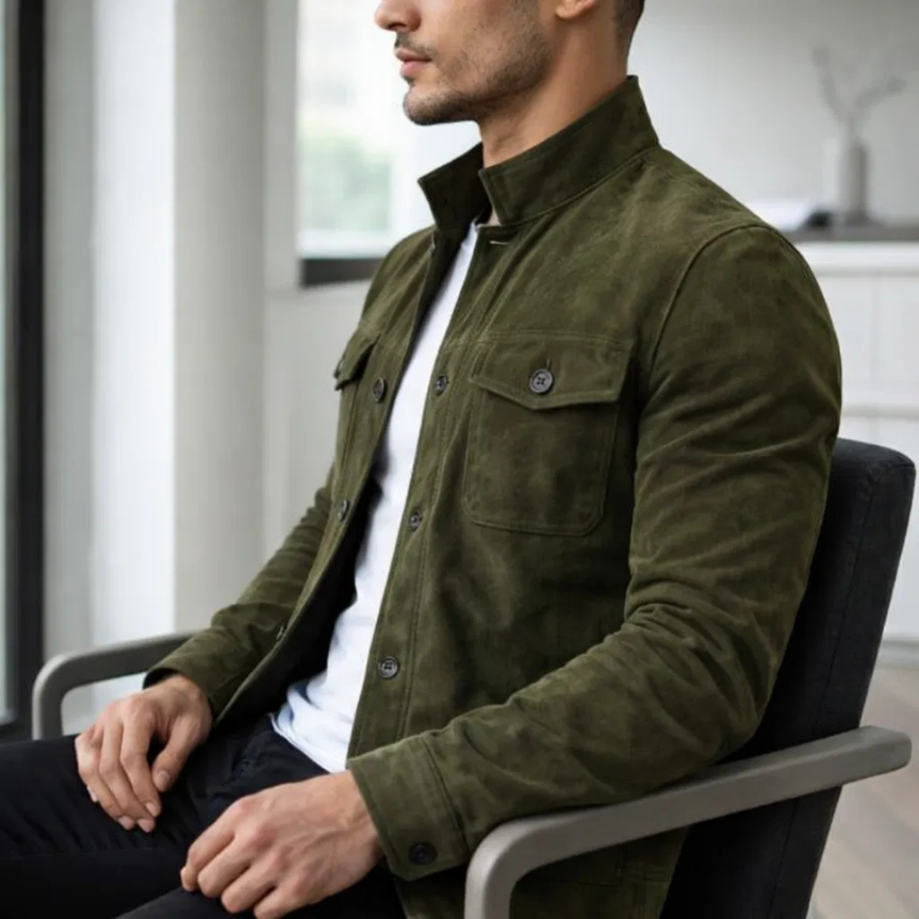 Julián | Chaqueta de Ante Premium