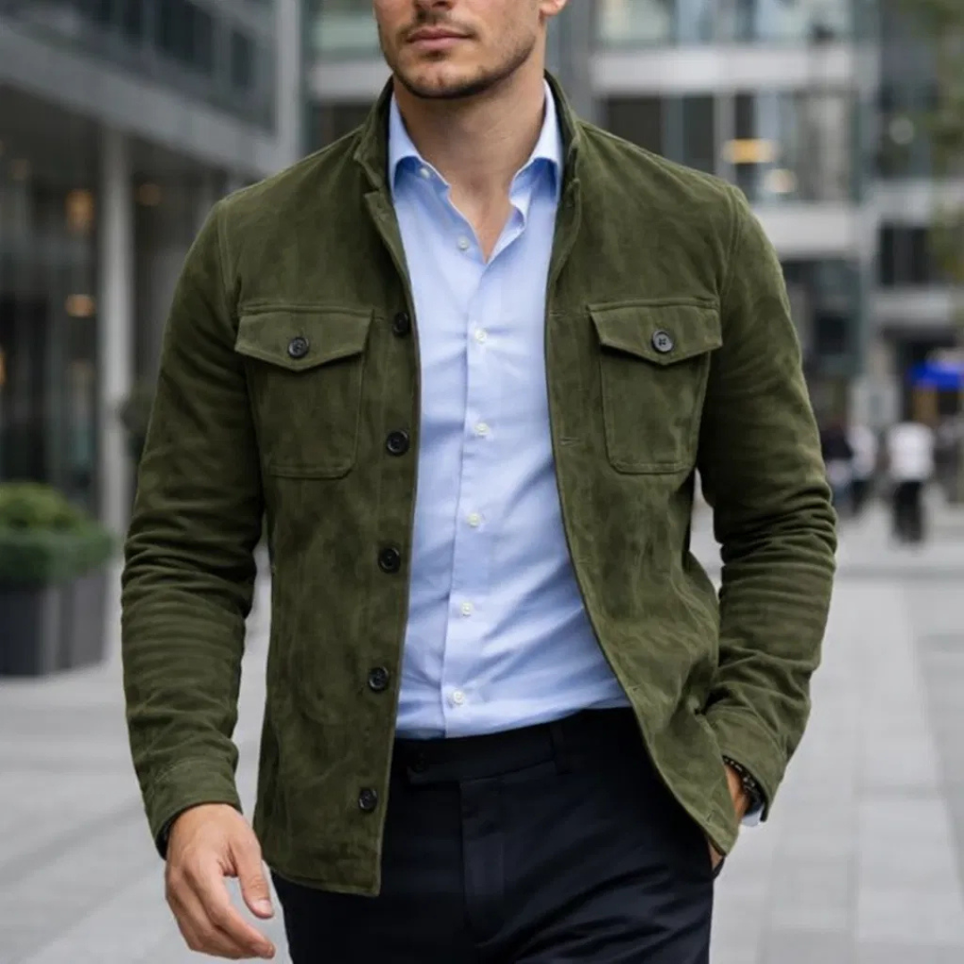 Julián | Chaqueta de Ante Premium