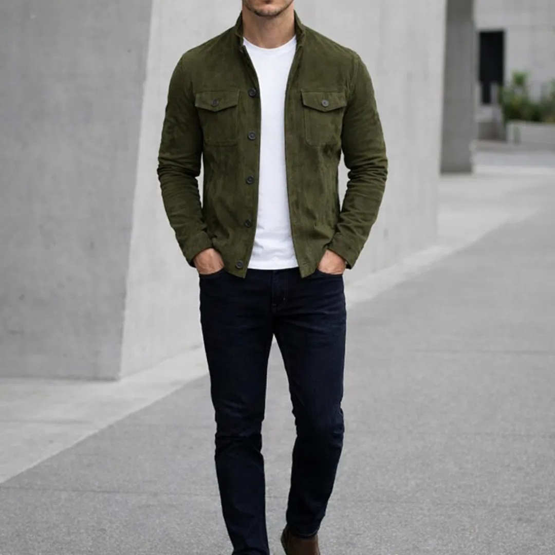 Julián | Chaqueta de Ante Premium