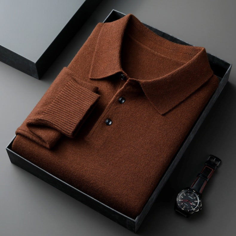 Luca™ - Elegante Polo de Lana