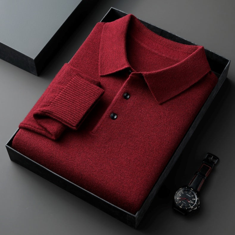 Luca™ - Elegante Polo de Lana