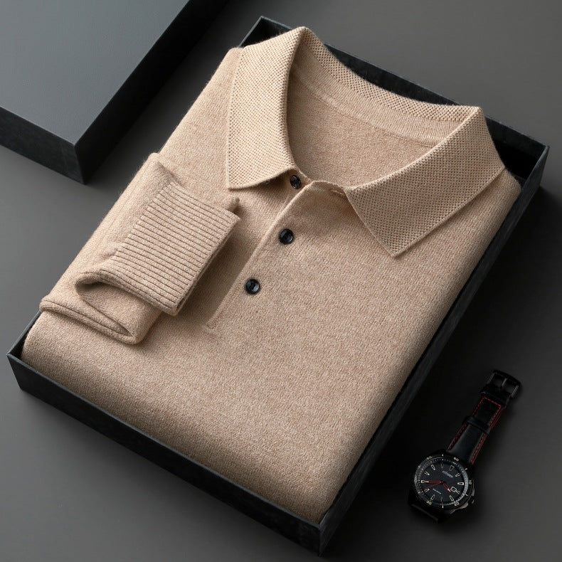 Luca™ - Elegante Polo de Lana
