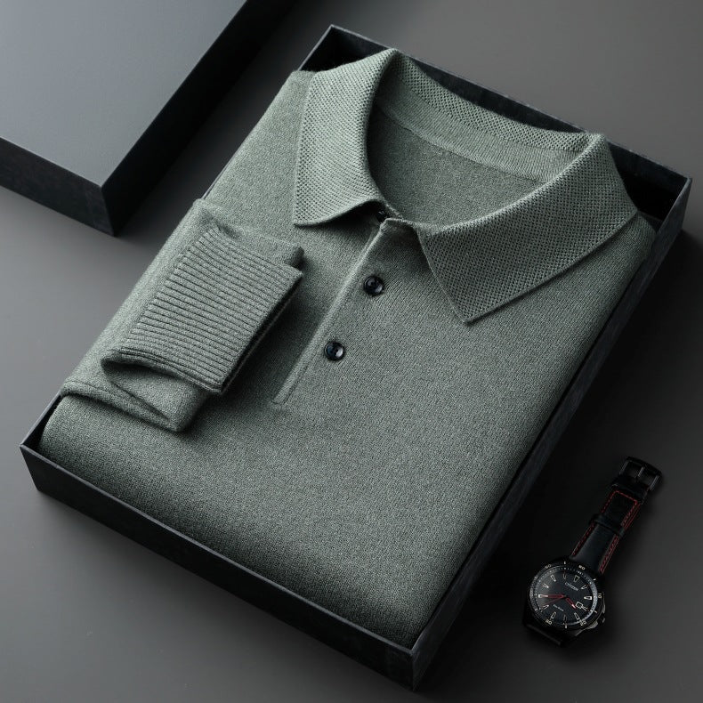 Luca™ - Elegante Polo de Lana