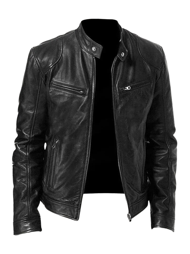 MARIO | Chaqueta de Cuero Elegante