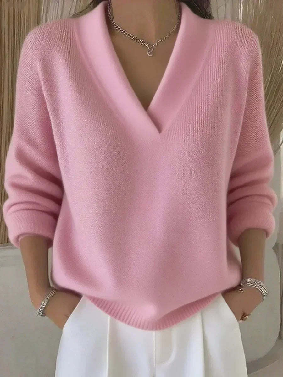 Violeta | Suéter holgado con cuello en V