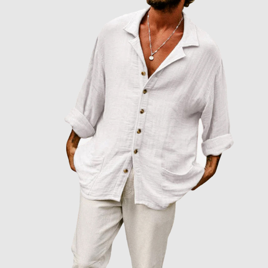 Gonzalo™ - Camisa elegante con look relajado y natural