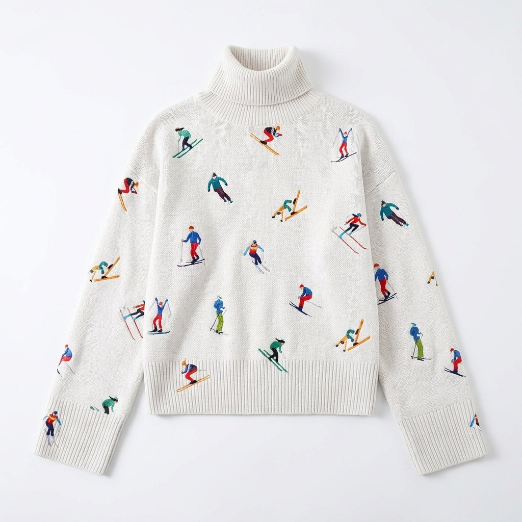 Suéter Chic Cuello Alto