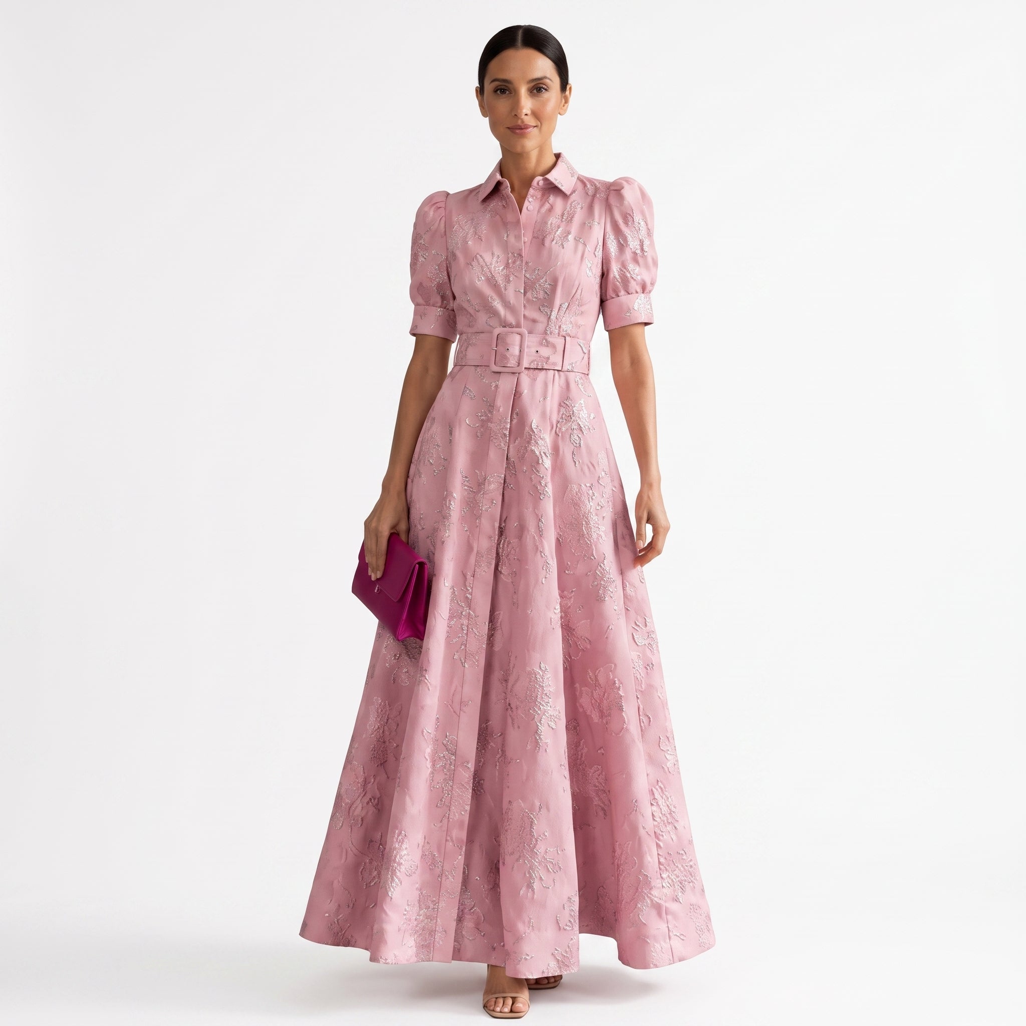 Aria | Vestido Corto con Mangas Globo