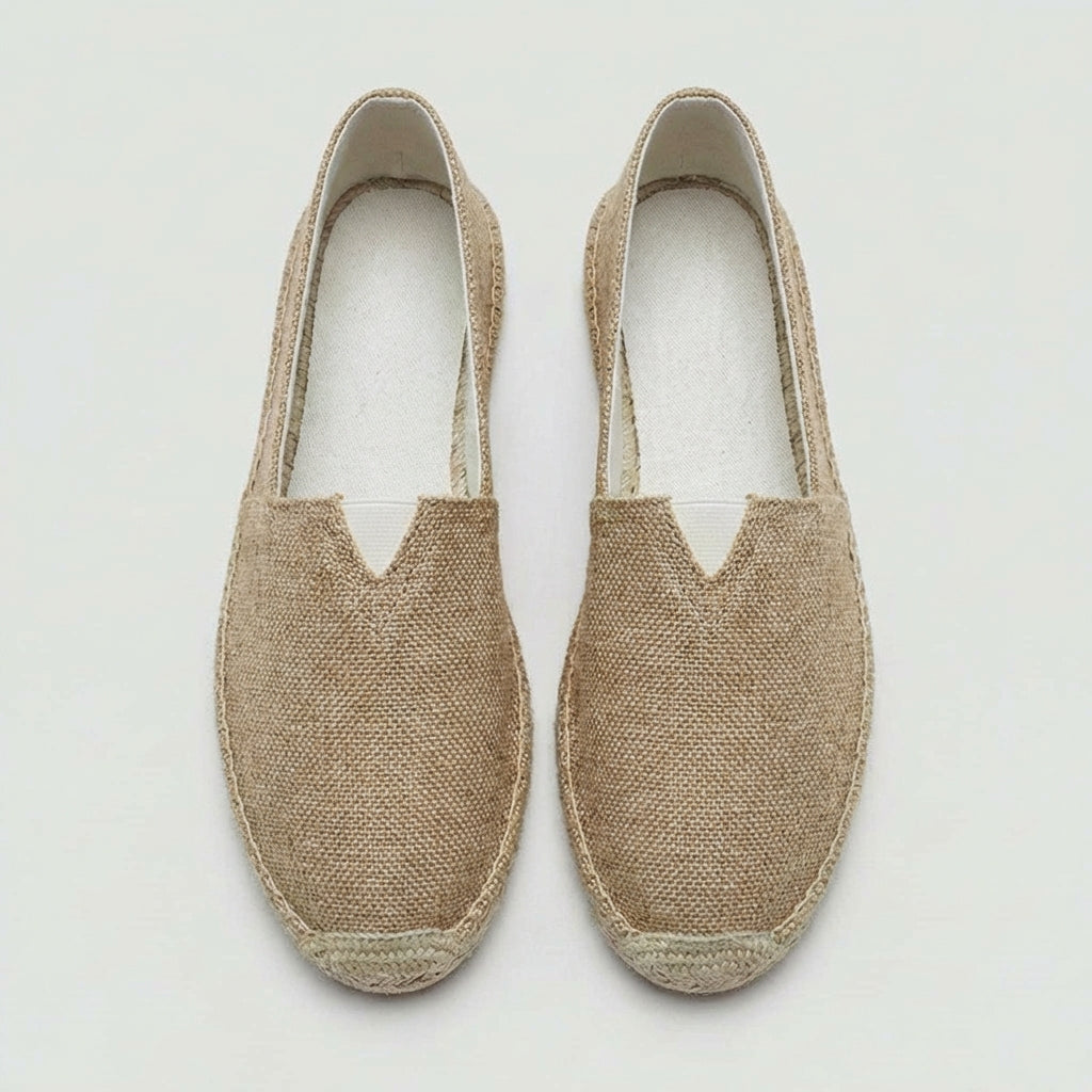 Valentino™- Alpargatas negras clásicas con estilo casual elegante