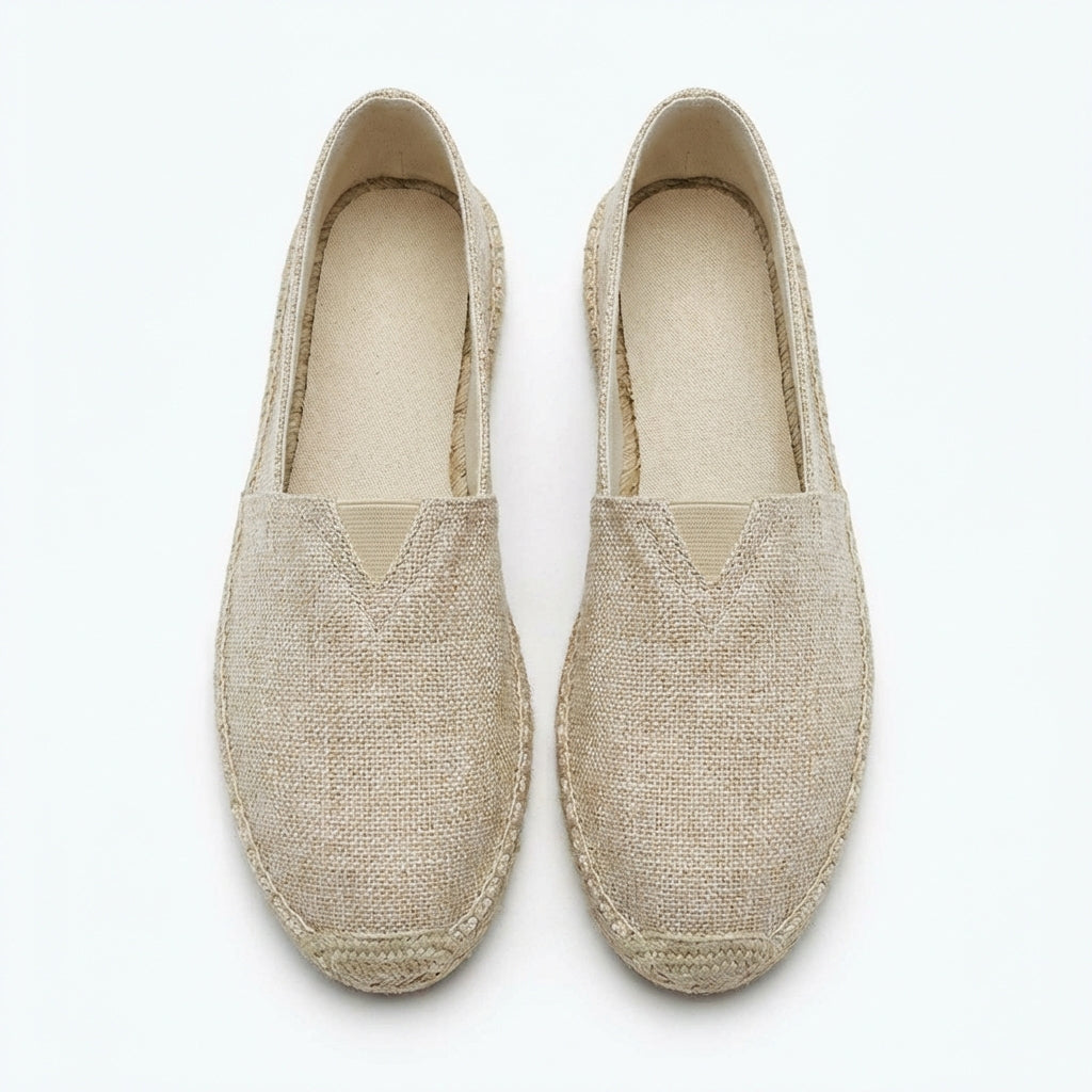 Valentino™- Alpargatas negras clásicas con estilo casual elegante