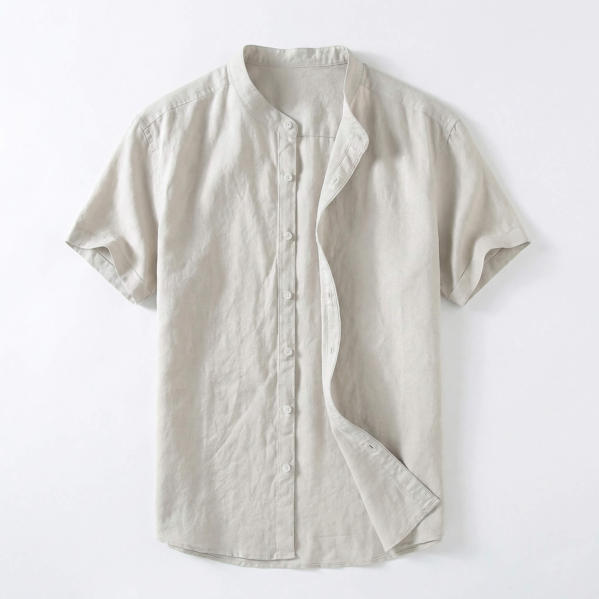 Leonardo™ - Camisa abierta de manga corta con estilo moderno