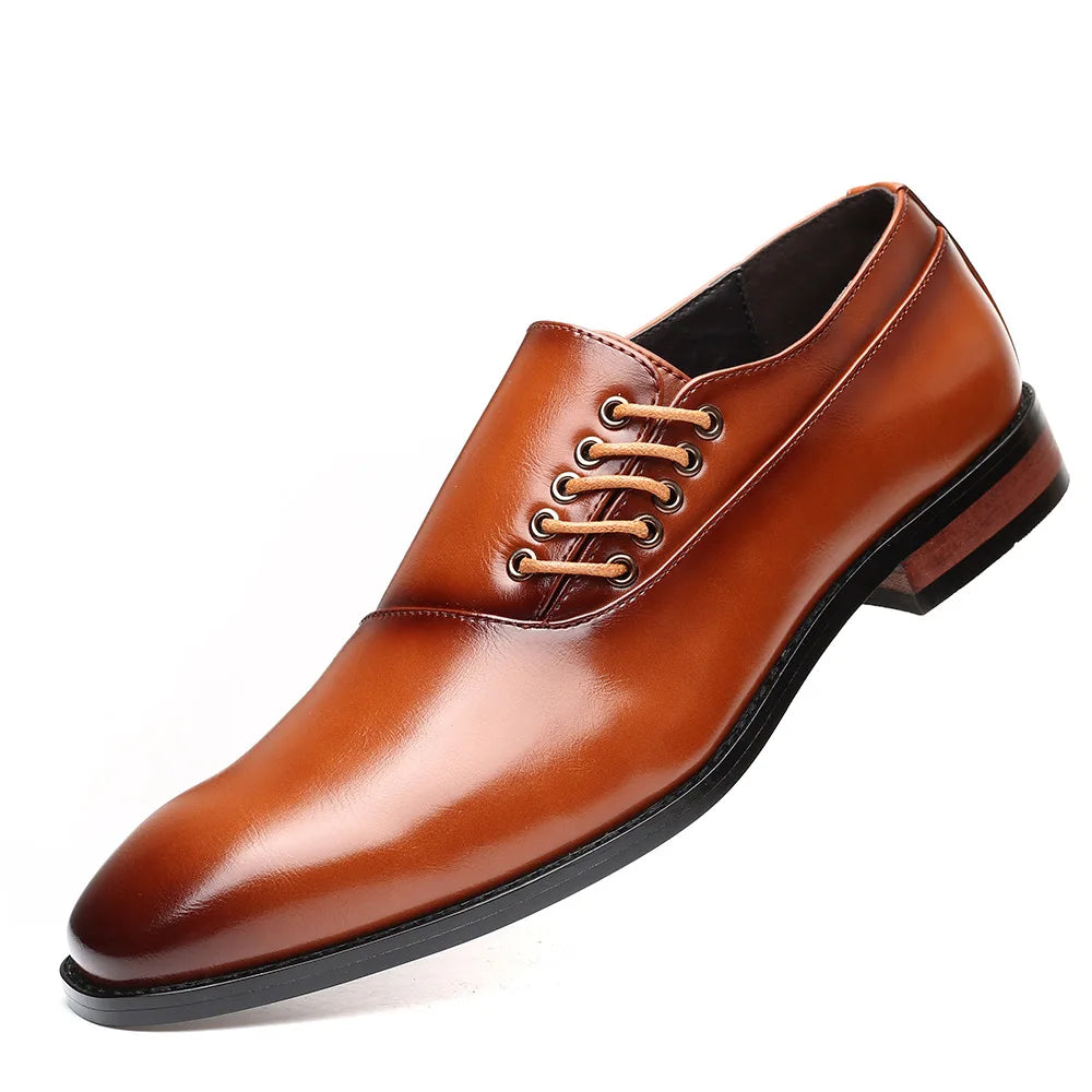 Bernardo™ – Zapatos Oxford de Piel Auténtica Premium