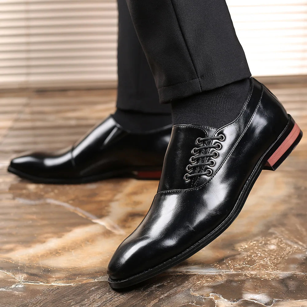 Bernardo™ – Zapatos Oxford de Piel Auténtica Premium