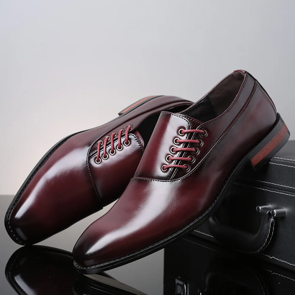 Bernardo™ – Zapatos Oxford de Piel Auténtica Premium