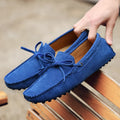 Davide™ - Mocasines casuales de ante con acabado fino