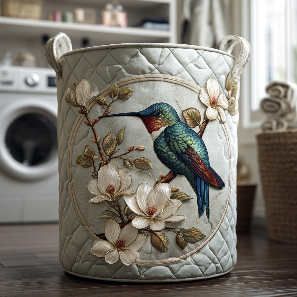 Daisy | Cesto para la Ropa Colibrí de Encaje