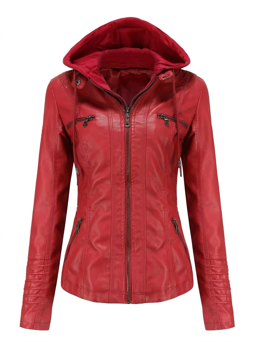 Esther - Chaqueta de Piel Resistente y Elegante