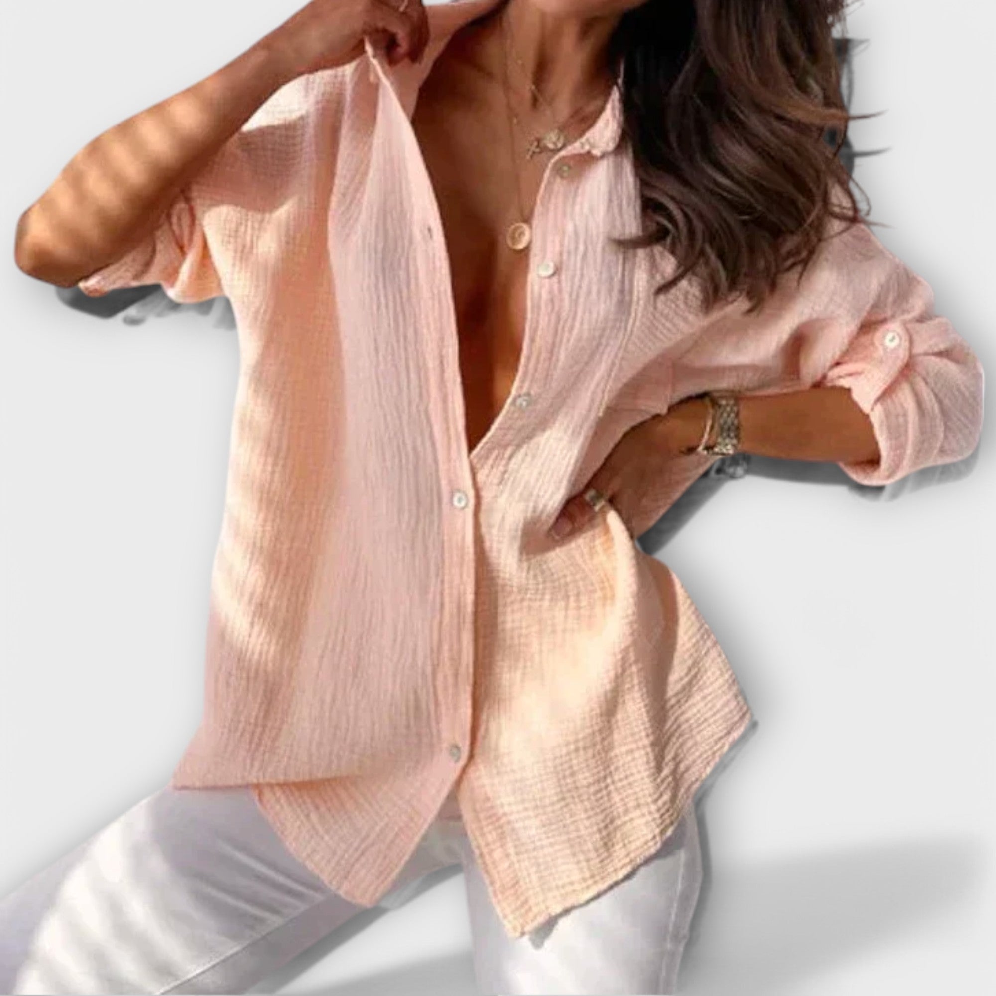 Jessica - Blusa primavera con botones