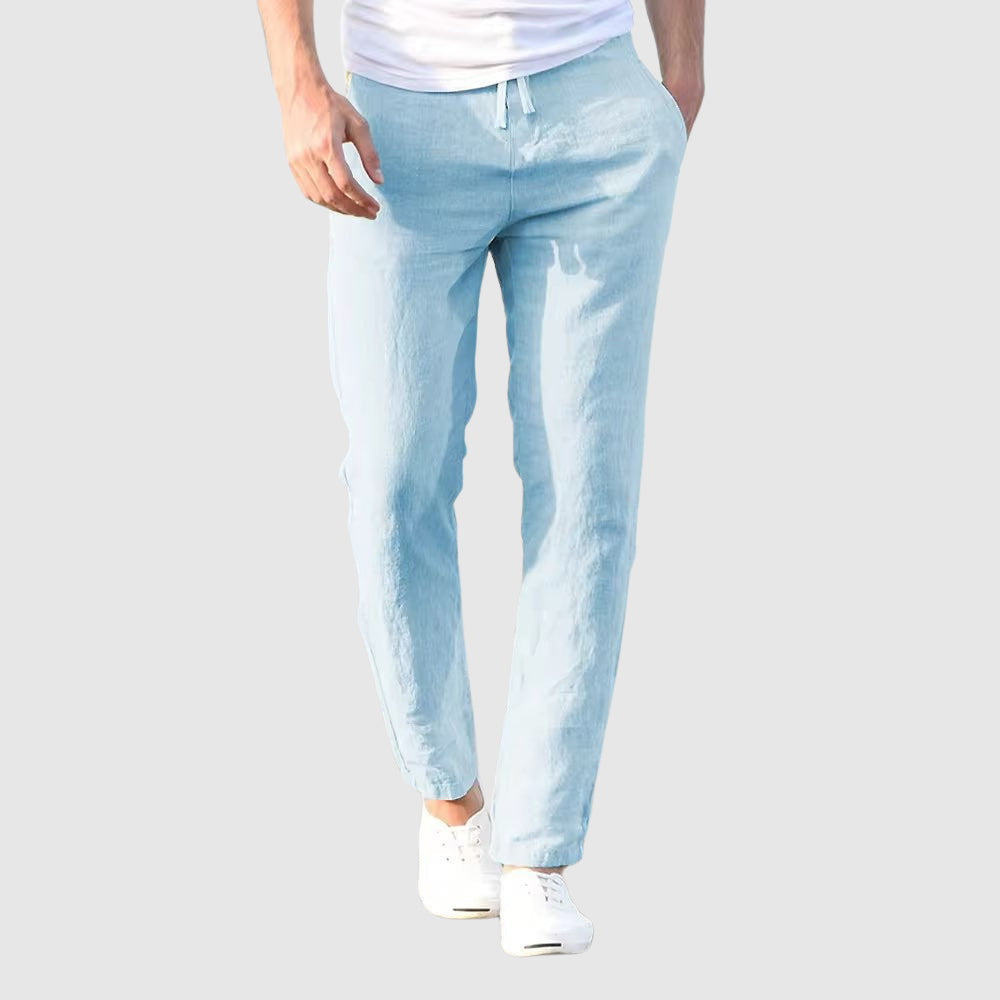 Guillermo™ - Pantalón negro con diseño limpio y exclusivo