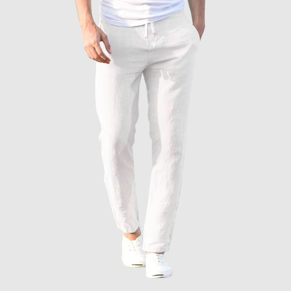 Guillermo™ - Pantalón negro con diseño limpio y exclusivo