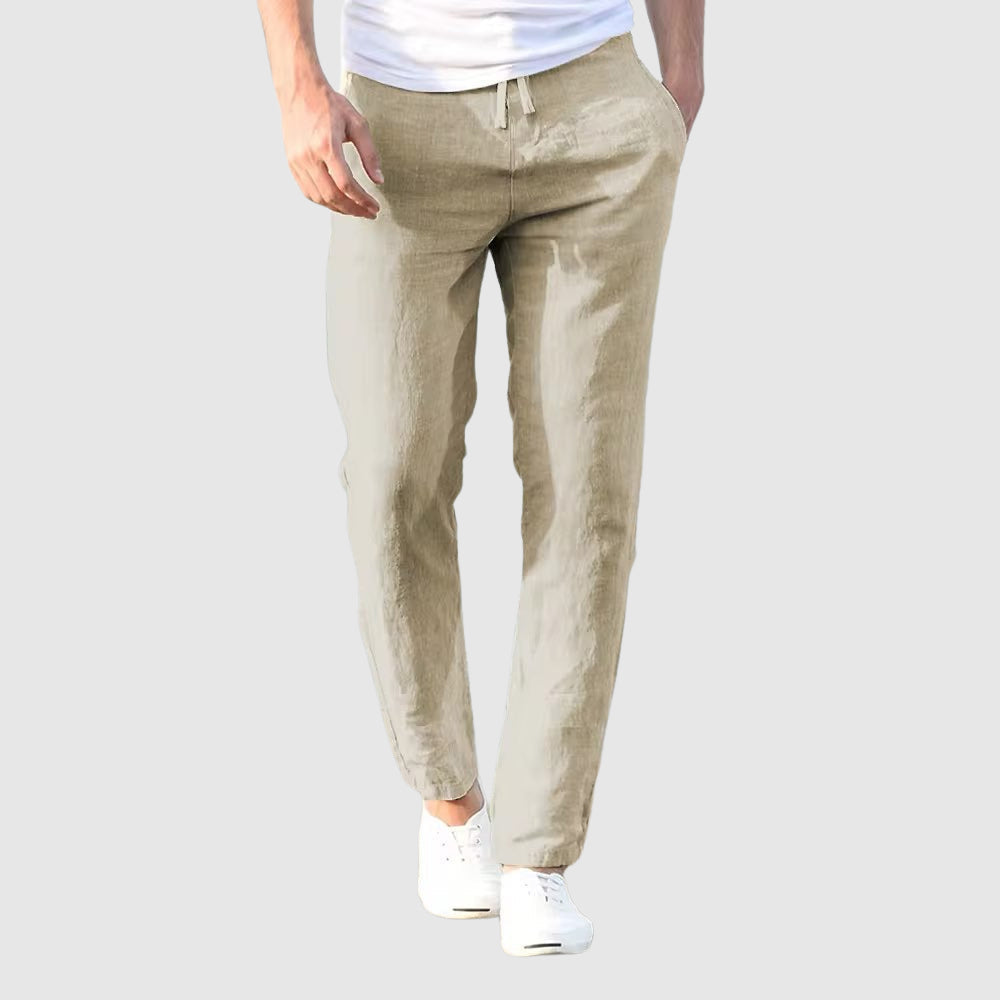 Guillermo™ - Pantalón negro con diseño limpio y exclusivo