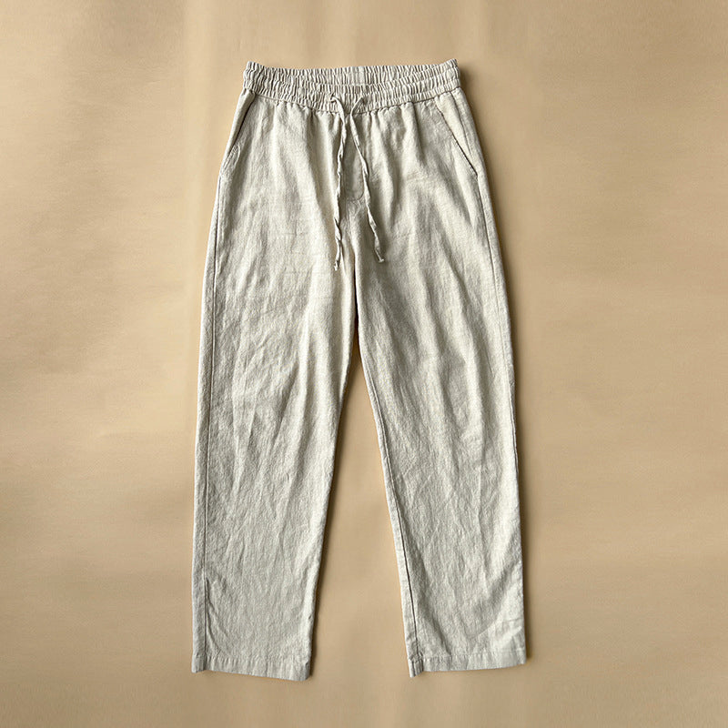 Mateo™ - Pantalón relaxed fit de lino premium