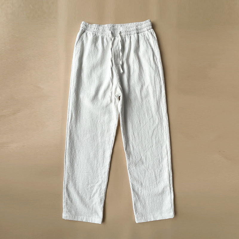 Mateo™ - Pantalón relaxed fit de lino premium