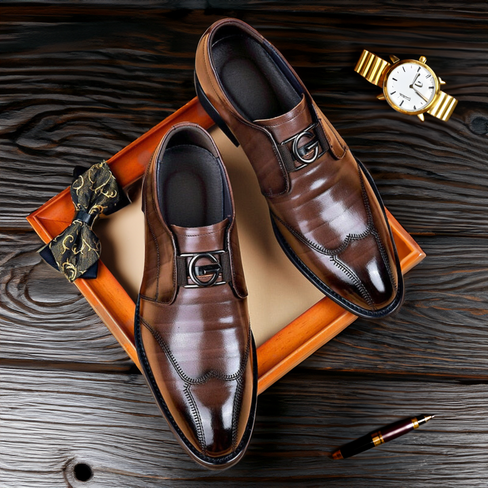 Giovanni™ – Zapatos de Lujo en Cuero Artesanal Italiano