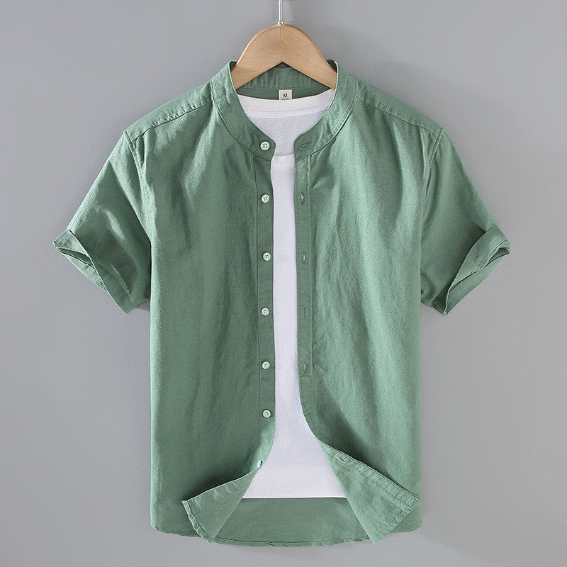 Leonardo™ - Camisa abierta de manga corta con estilo moderno