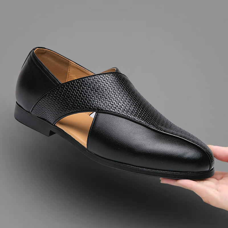Jacobo™ - Mocasines de cuero vintage con presencia refinada