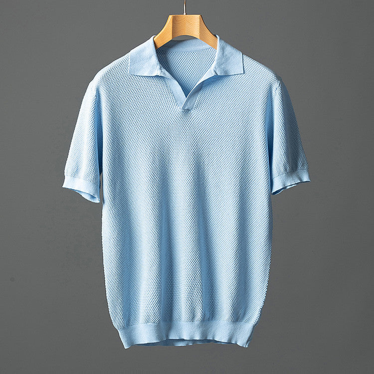 Alejandro™ - Elegante Polo de Punto de Algodón