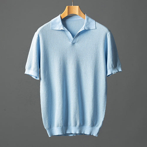 Alejandro™ - Elegante Polo de Punto de Algodón