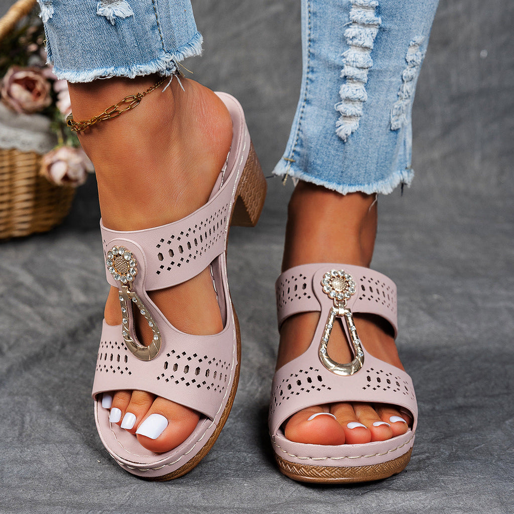 Isabella™ | Sandalias cómodas de tacón alto