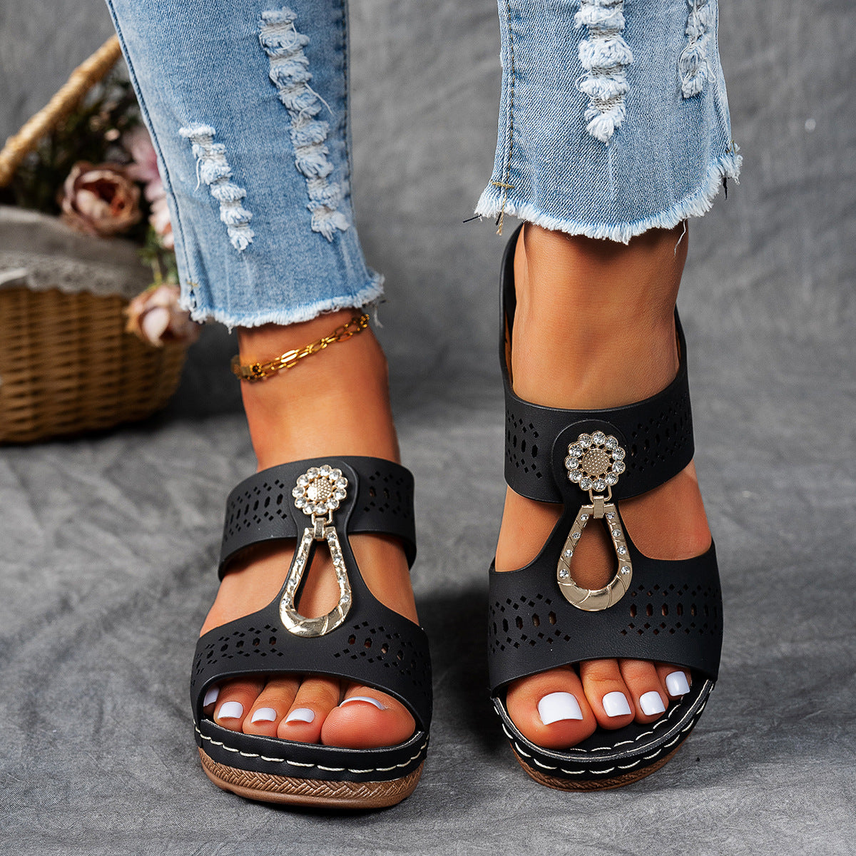 Isabella™ | Sandalias cómodas de tacón alto