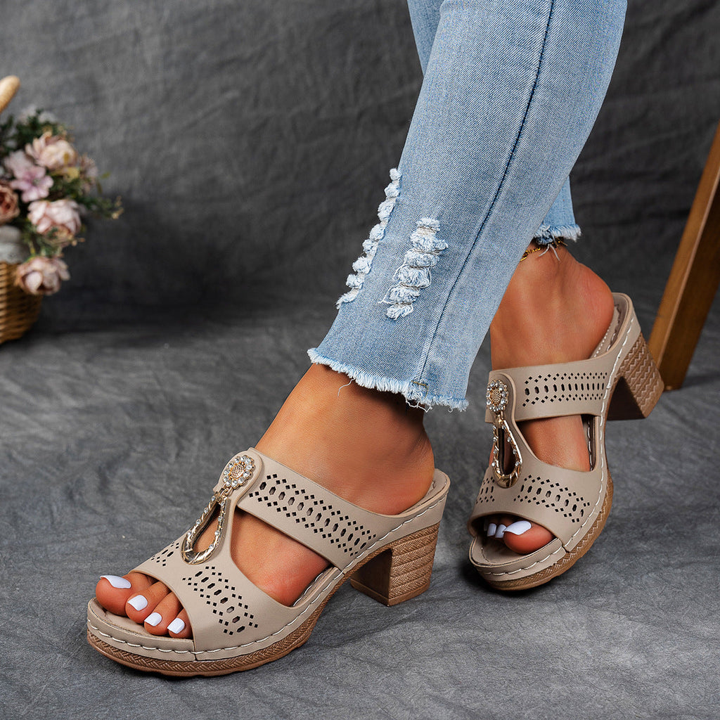 Isabella™ | Sandalias cómodas de tacón alto