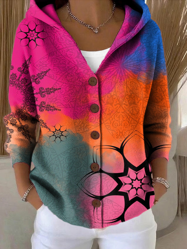 Paloma | Chaleco Patchwork con Capucha