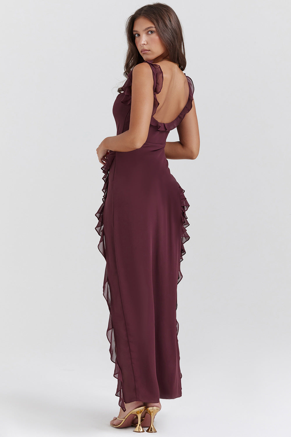 Vestido Ali™ | Maxi Ajustado Fluido - Best Seller