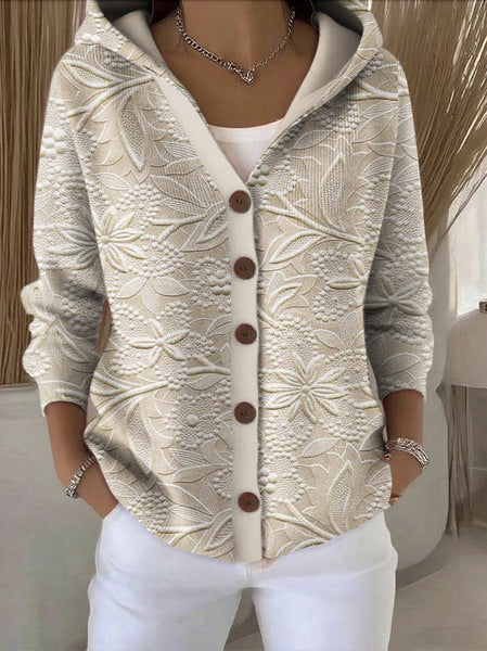 Paloma | Chaleco Patchwork con Capucha