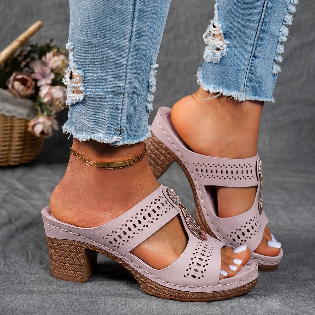 Isabella™ | Sandalias cómodas de tacón alto