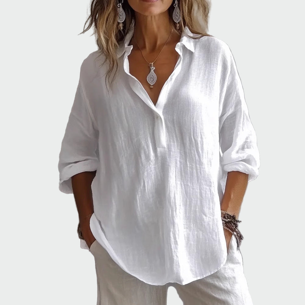 Zaira - Blusa de estilo casual elegante