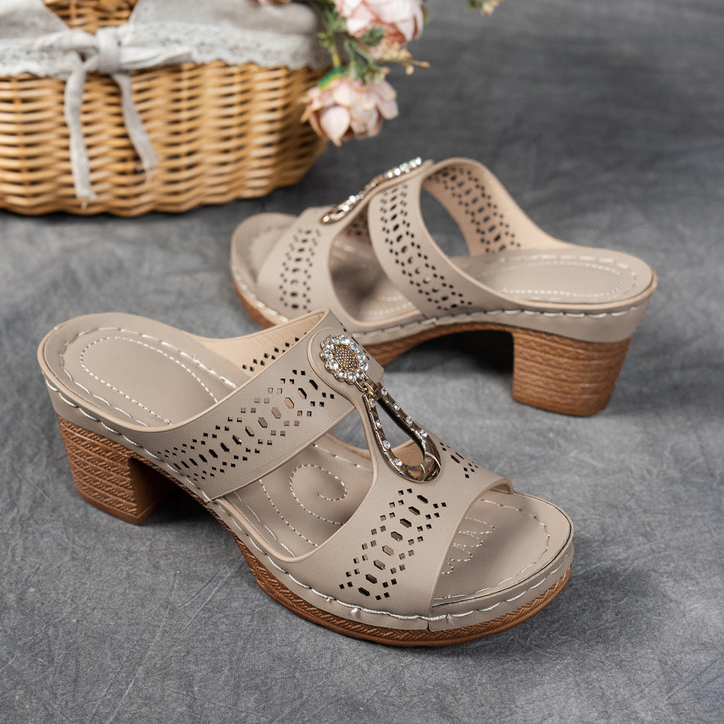 Isabella™ | Sandalias cómodas de tacón alto