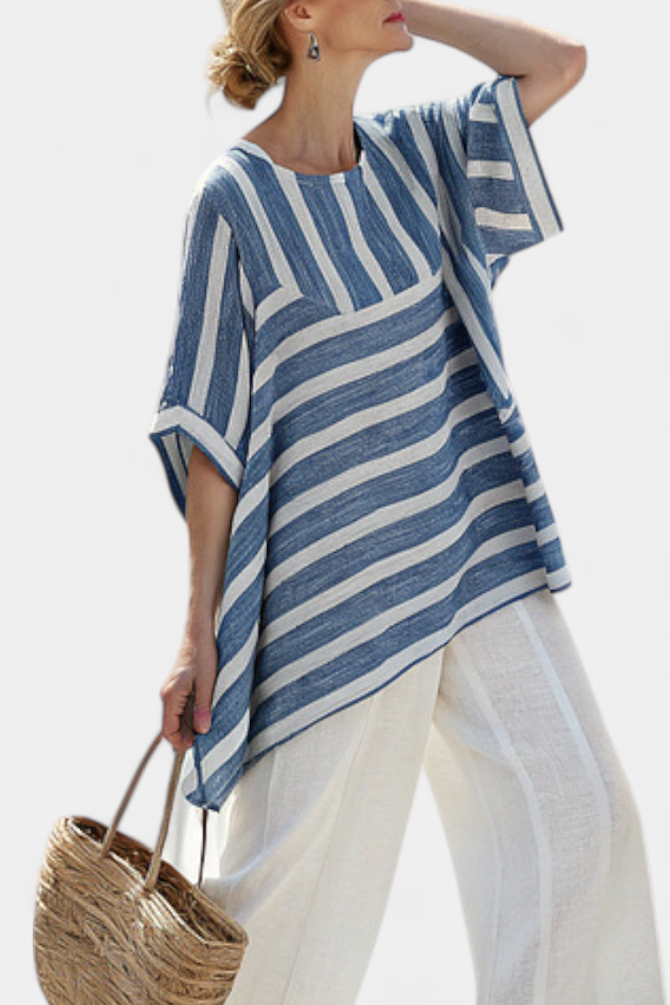 Lucia - Conjunto Lino Mediterráneo