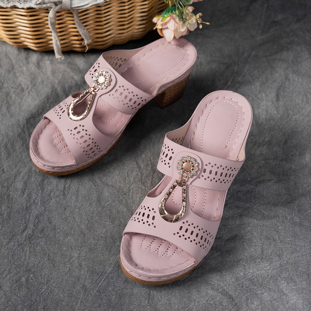 Isabella™ | Sandalias cómodas de tacón alto