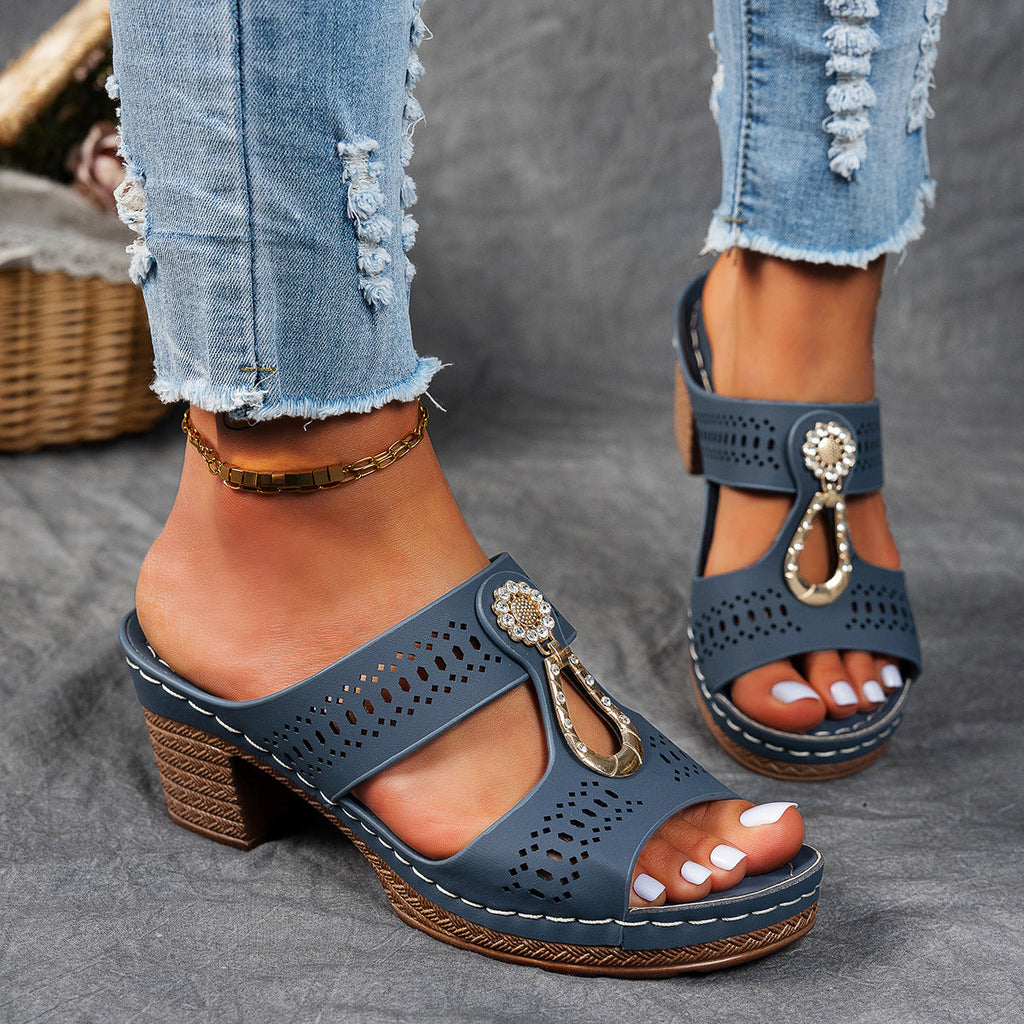Isabella™ | Sandalias cómodas de tacón alto