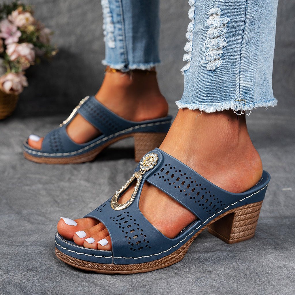 Isabella™ | Sandalias cómodas de tacón alto